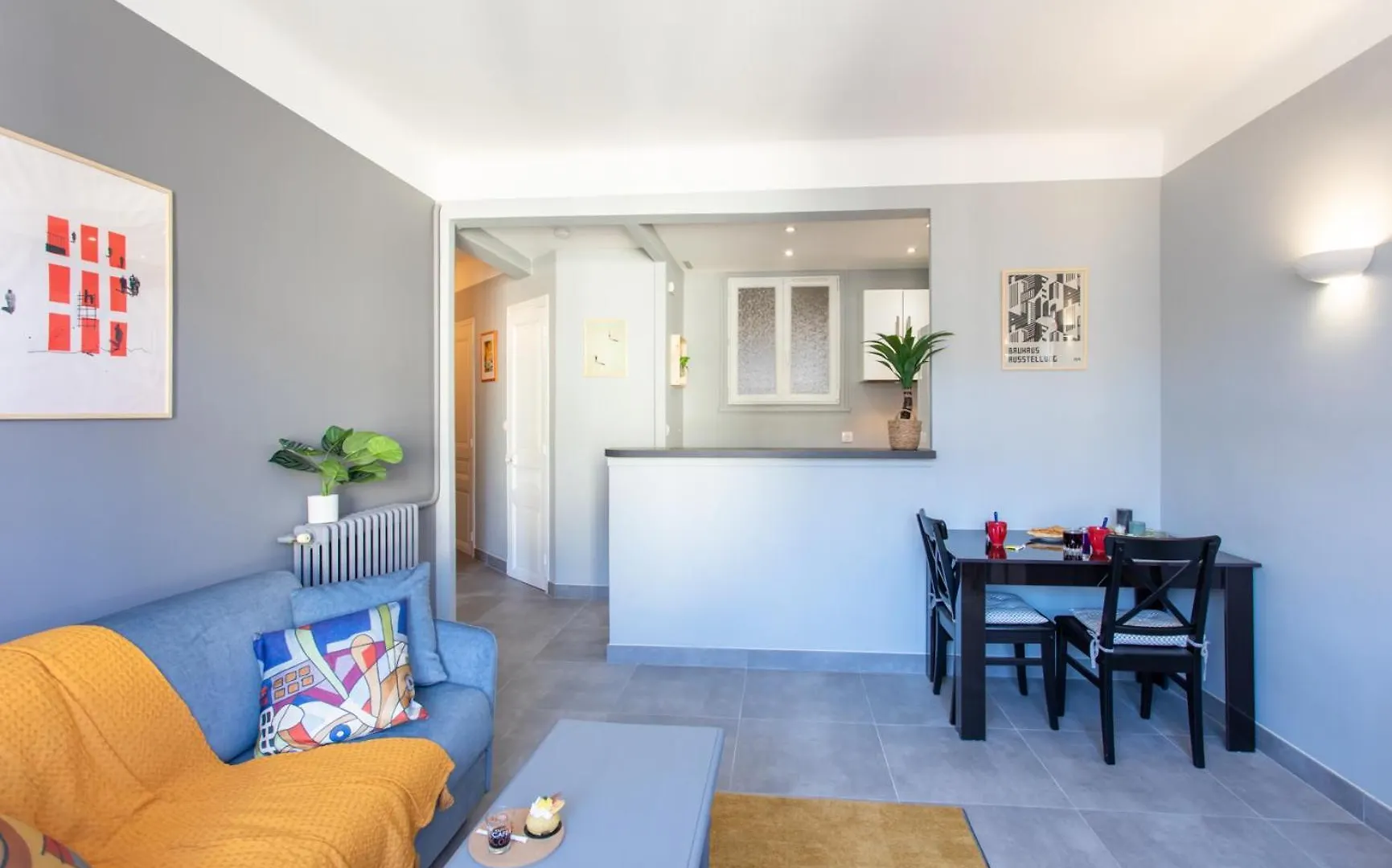 Apartment L12 Port Window 1Bedroom Wifi 5Mins Beach & Nice'S Cap France