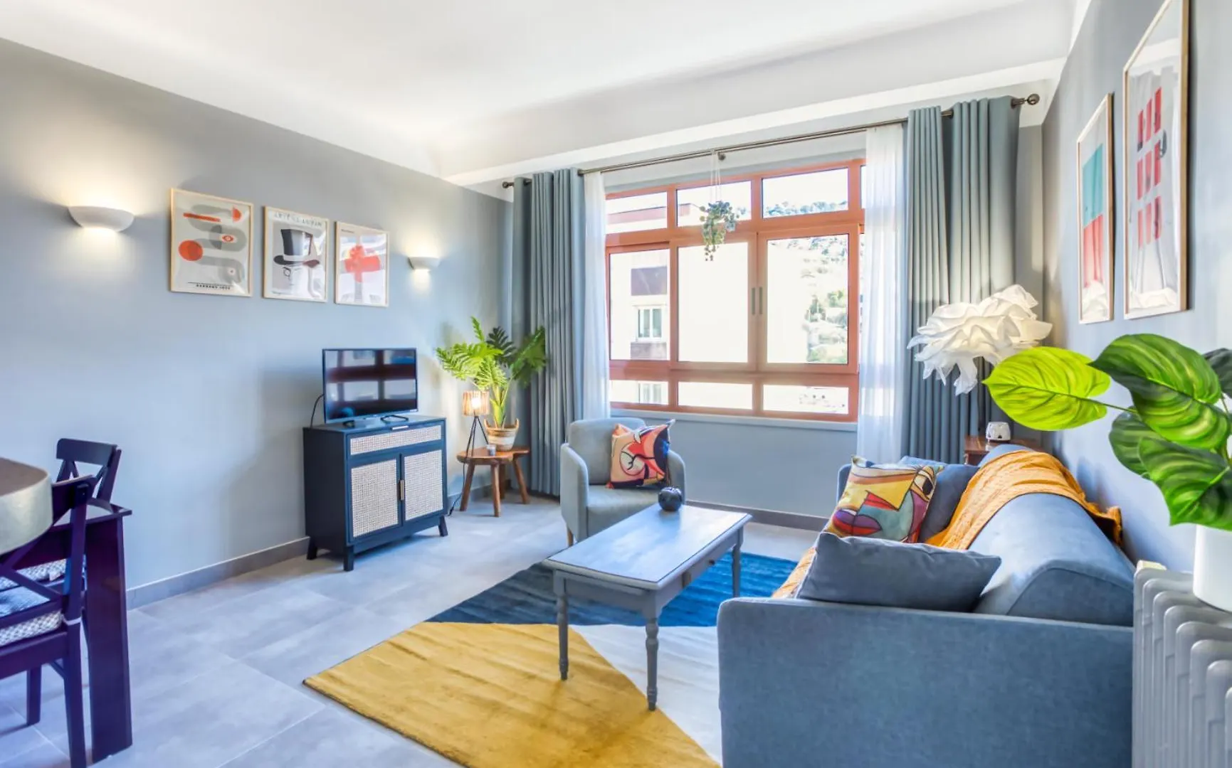 L12 Port Window 1Bedroom Wifi 5Mins Beach & Nice'S Cap Apartment